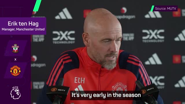 Ten Hag reageert: 'Dat raakt me niet, ik weet waar we heen willen'