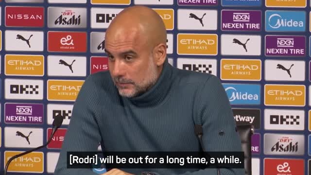 Thumbnail for article: Guardiola geeft update over blessure Rodri: "Lange tijd uitgeschakeld"