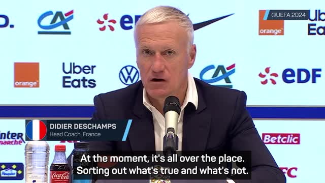 Thumbnail for article: Deschamps wil niets kwijt over alle Mbappé-hectiek: 'Hij is oud genoeg'